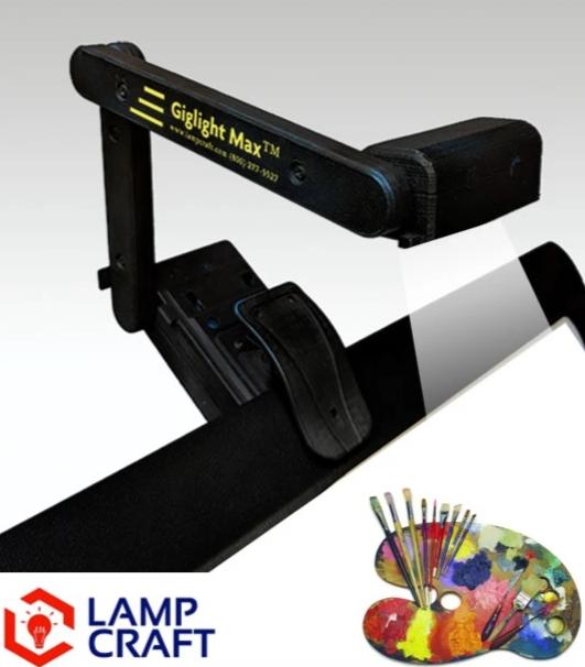 Giglight Max™ Portable Hobby Light – Lampcraft